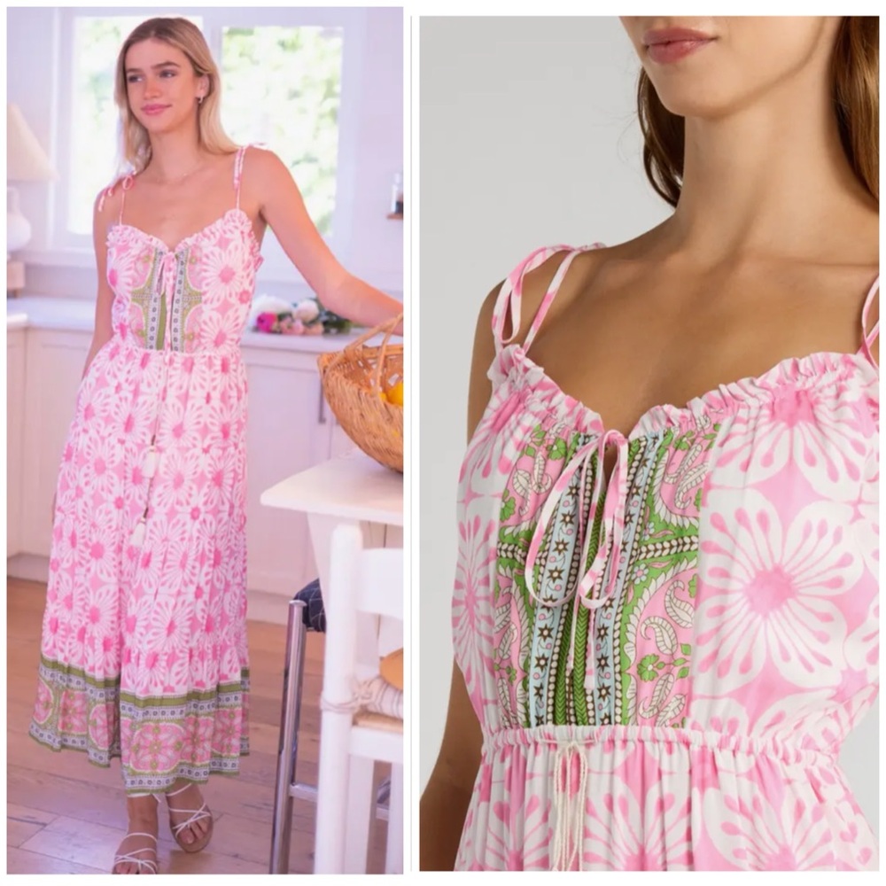 Alicia Bell Holiday midi dress